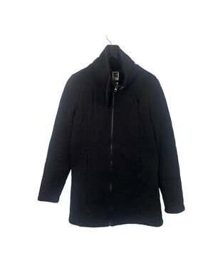 The North Face Black Furry Long Sleeved Warm Winter Jacket Size Large